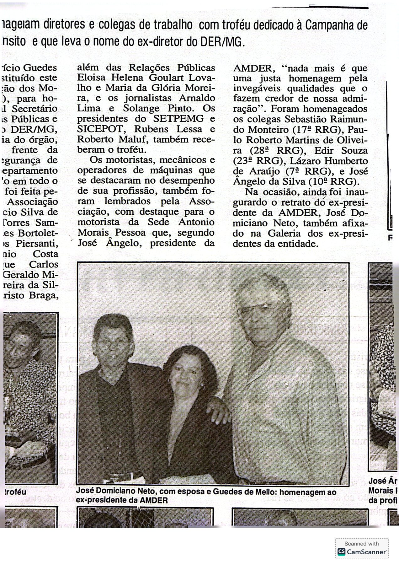 Registro profissional de Dario Rutier