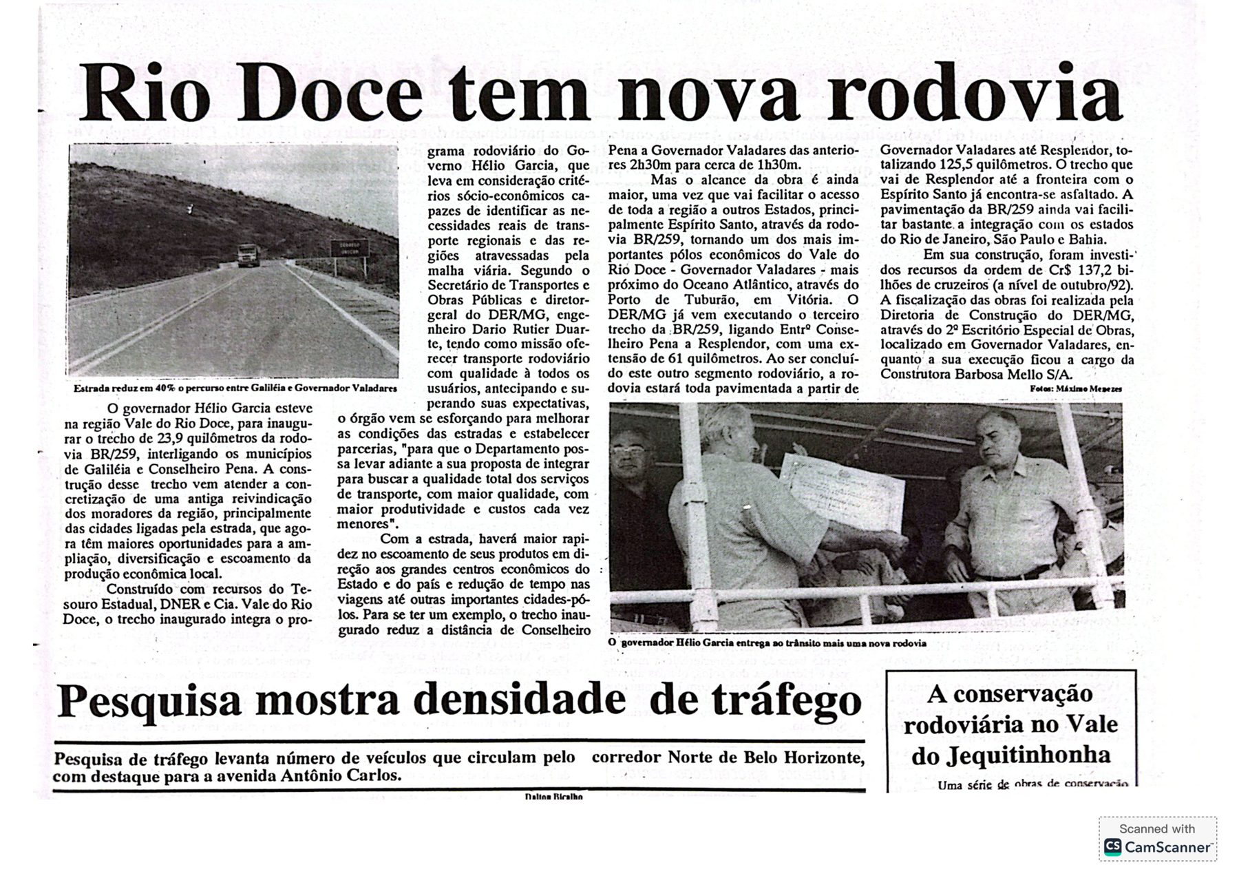 Registro profissional de Dario Rutier